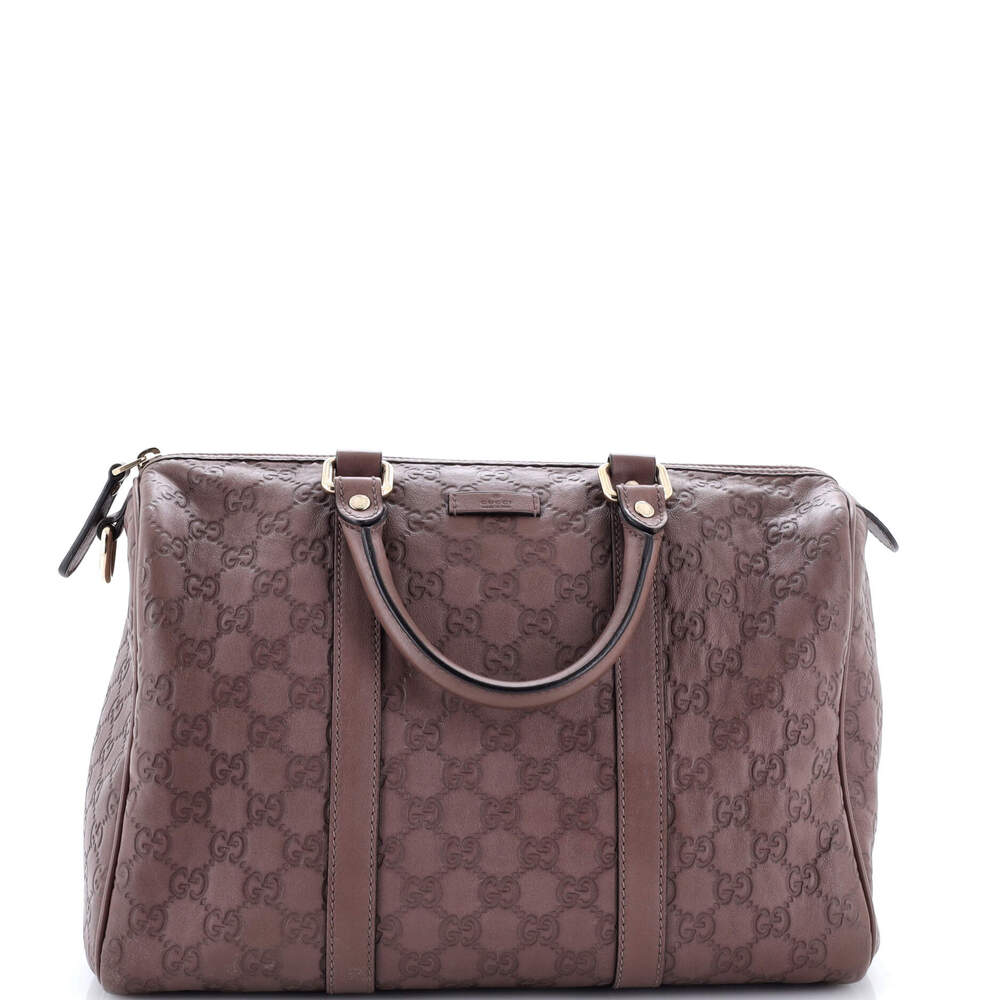 Joy Boston Bag Guccissima Leather #263821G96B